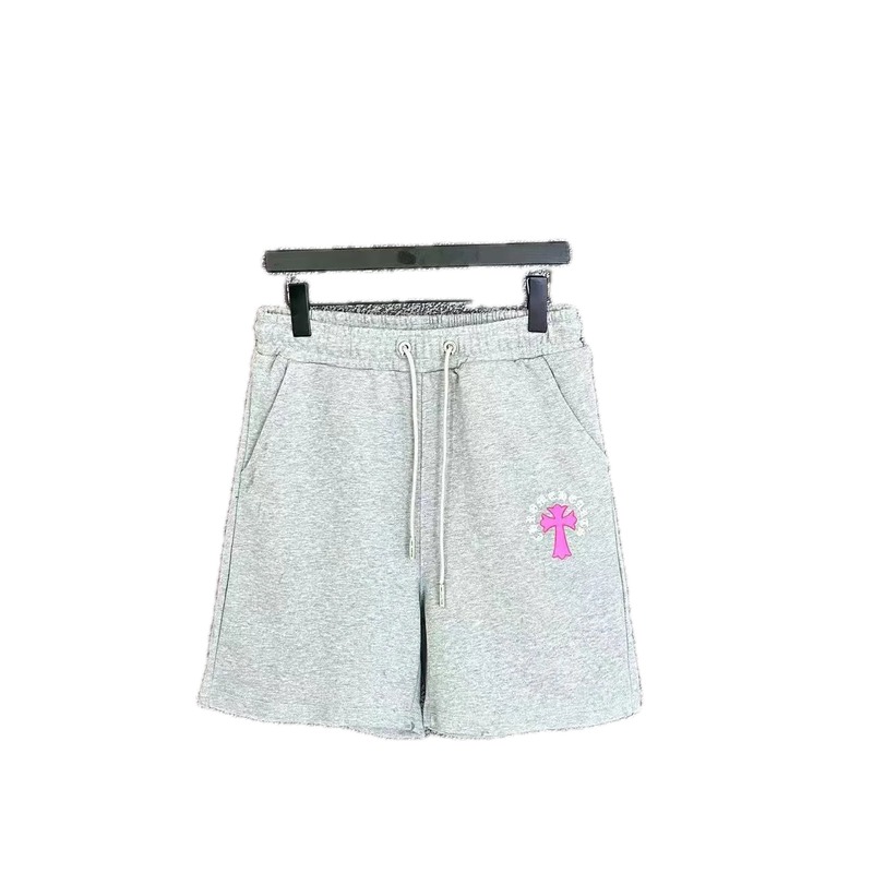 Chrome Hearts casual style grey shorts