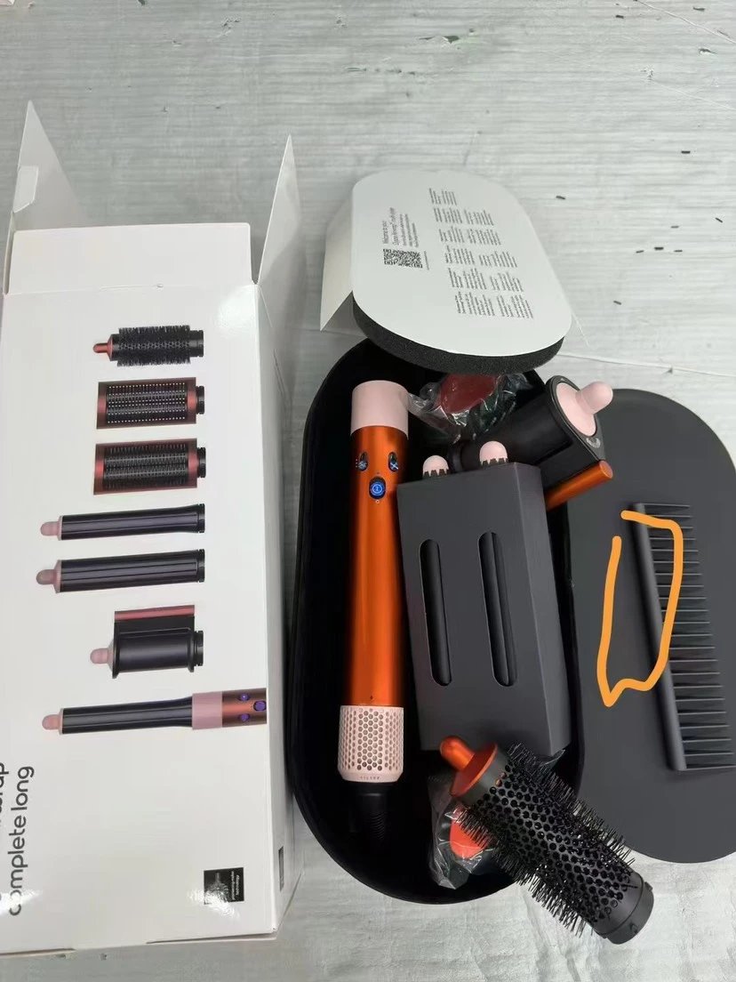 Dyson Hair Dryer with Orange Hair Dryer Kit for Daily Rotation