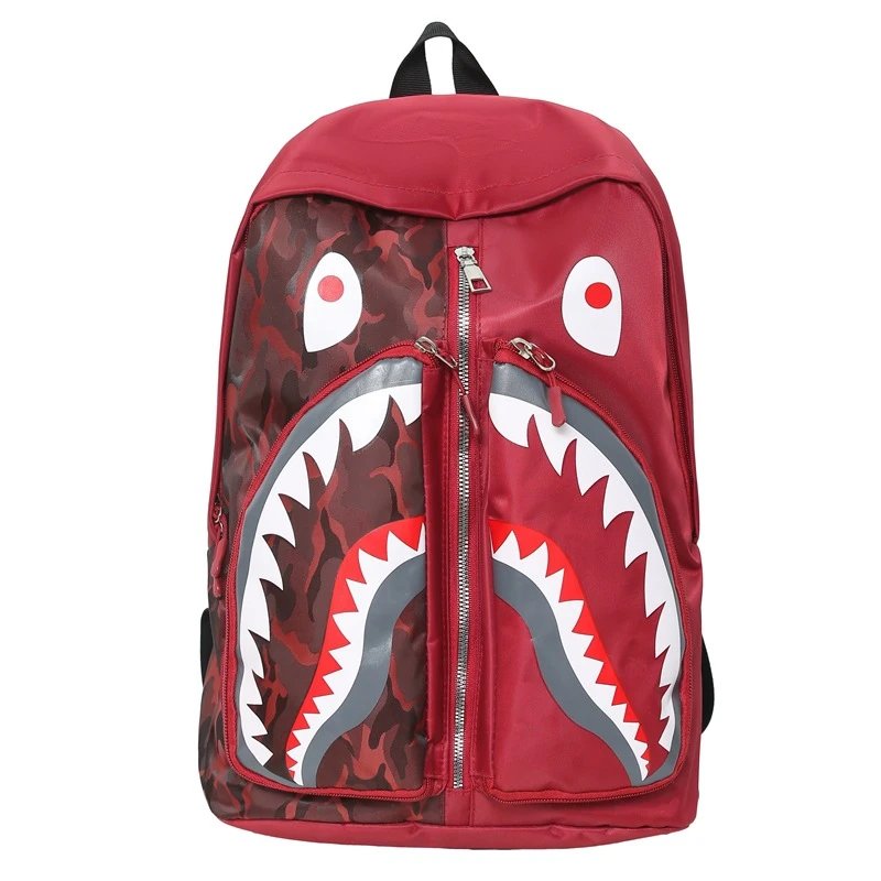 Bape Shark Camouflage Backpack