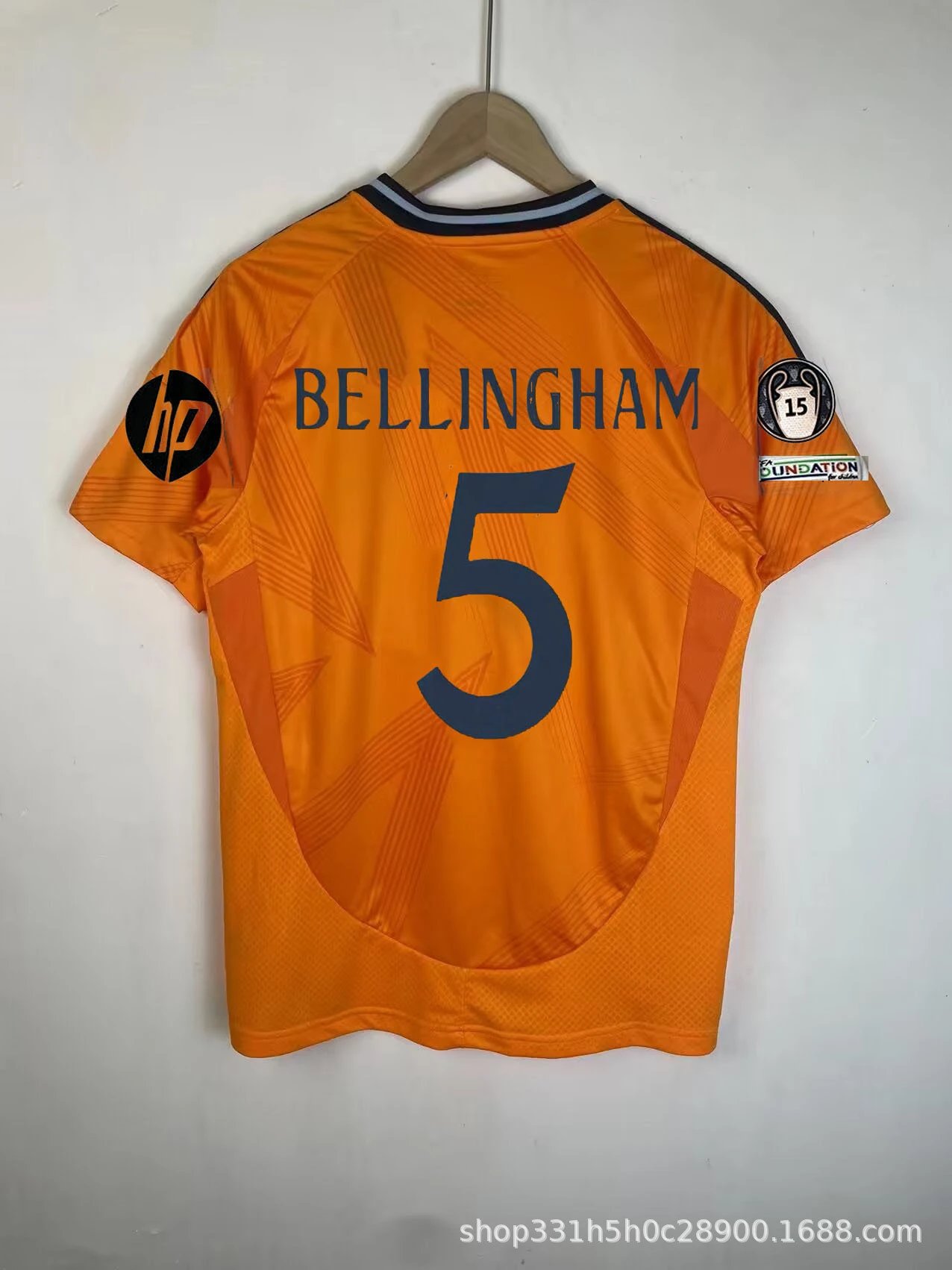 Real Madrid Sport Bellingham #5 soccer jersey White Real Madrid for Collection Drops