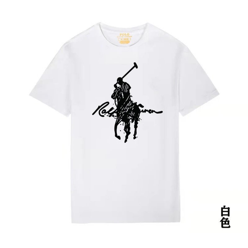 Ralph Lauren Polo-style white T-shirt