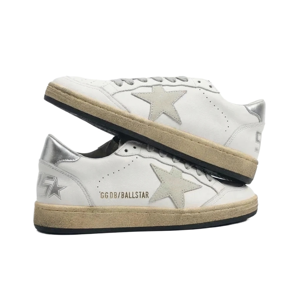 Golden Goose Ballstar Retro White Shoes
