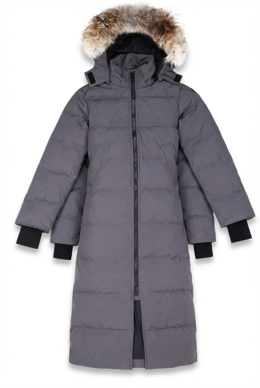 Canada Goose Parka Style Grey Down Jacket