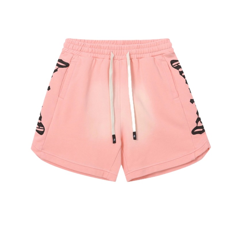 Godspeed Printed Street Style Pink Shorts