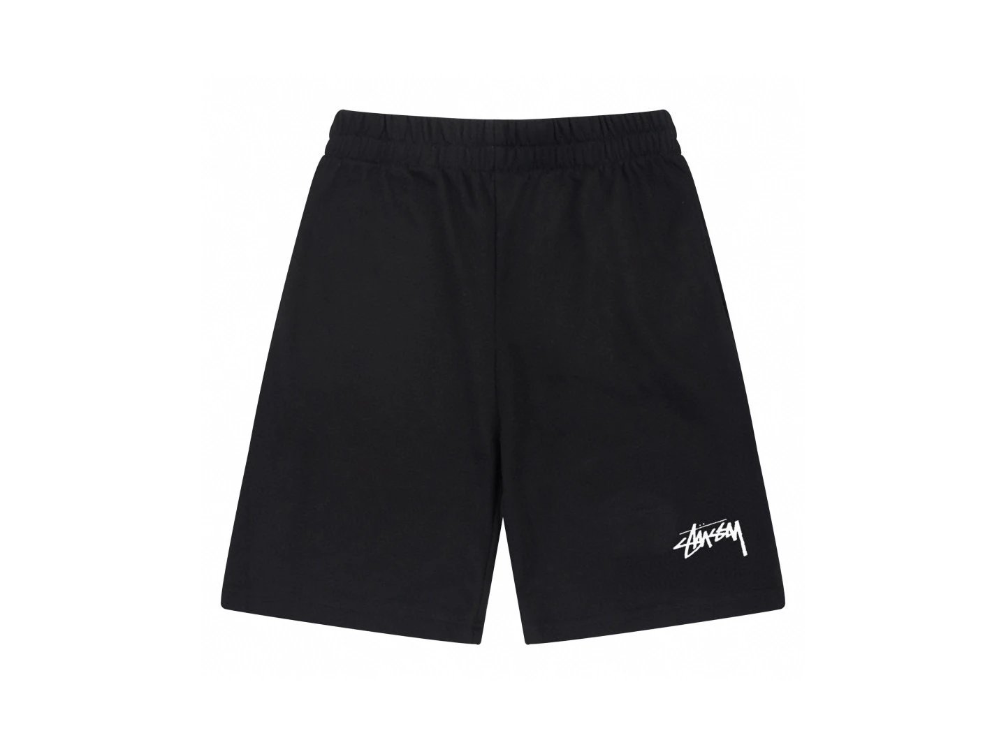 Stussy basic casual black shorts