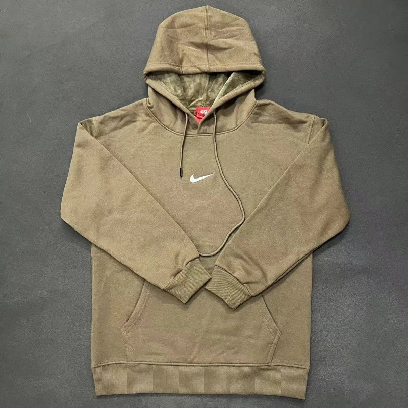 Nike Small-Logo Detail Zip Hoodie Match Day Swoosh