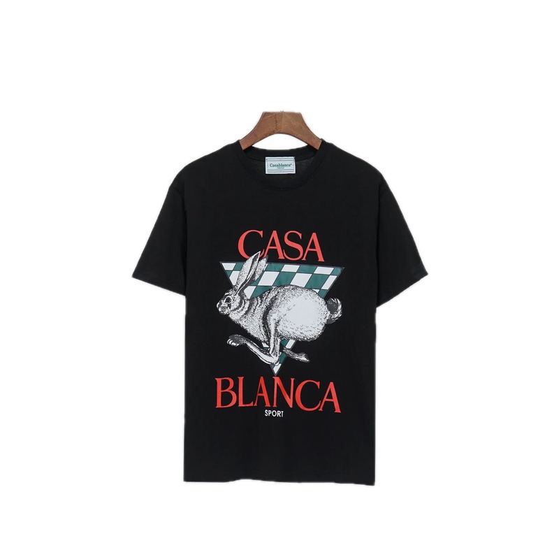 Casablanca sporty black T-shirt