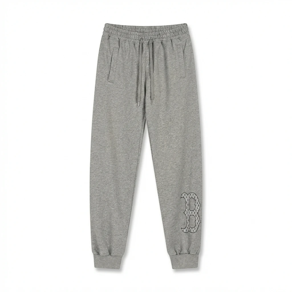 MLB casual style grey sweatpants