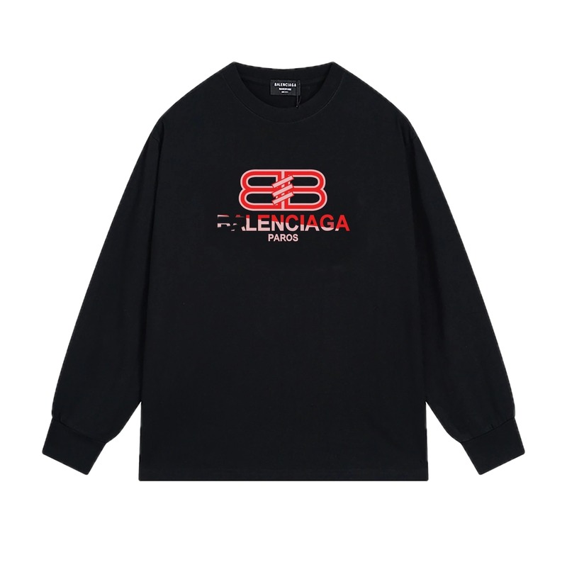 Balenciaga PAROS series black T-shirt