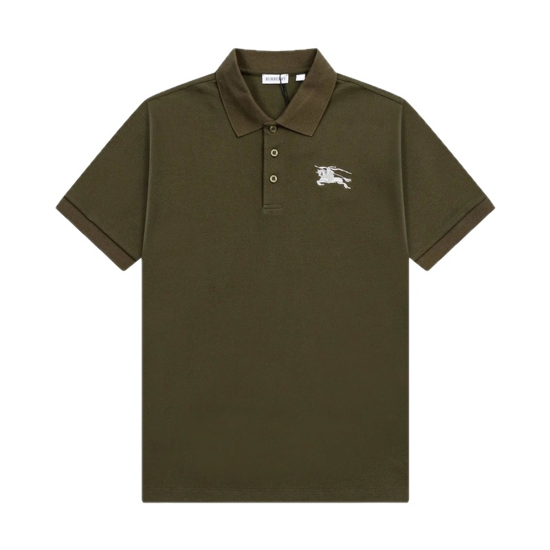 Burberry's retro-style polo shirt with the knight logo