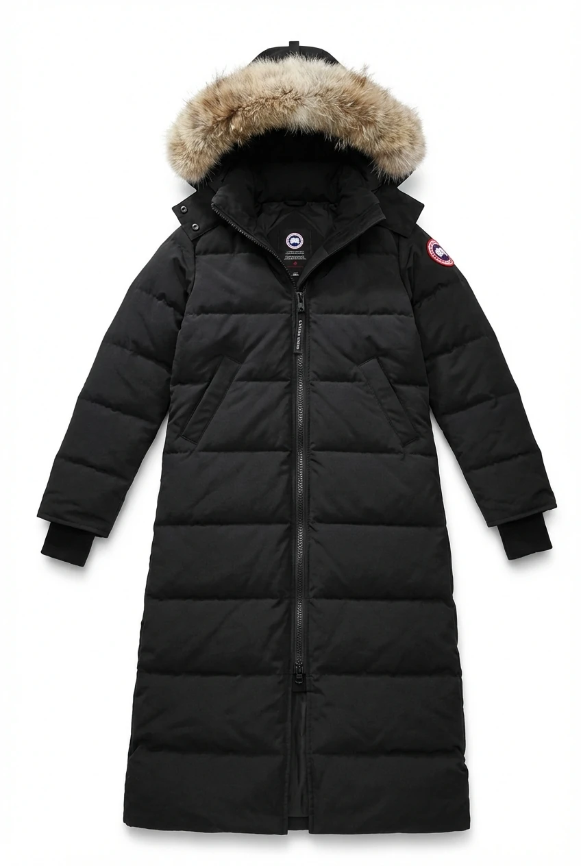 Canada Goose Parka Style Black Down Jacket