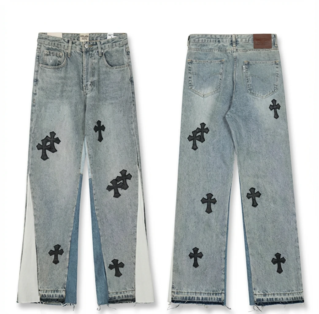 Gallery Dept Cross - Vintage Style Jeans