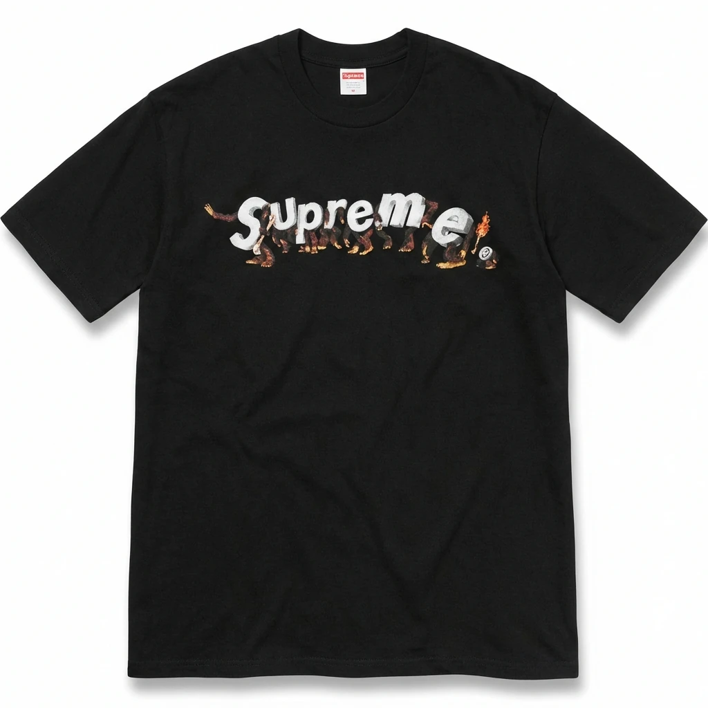 Supreme Ape Series Black T-shirt
