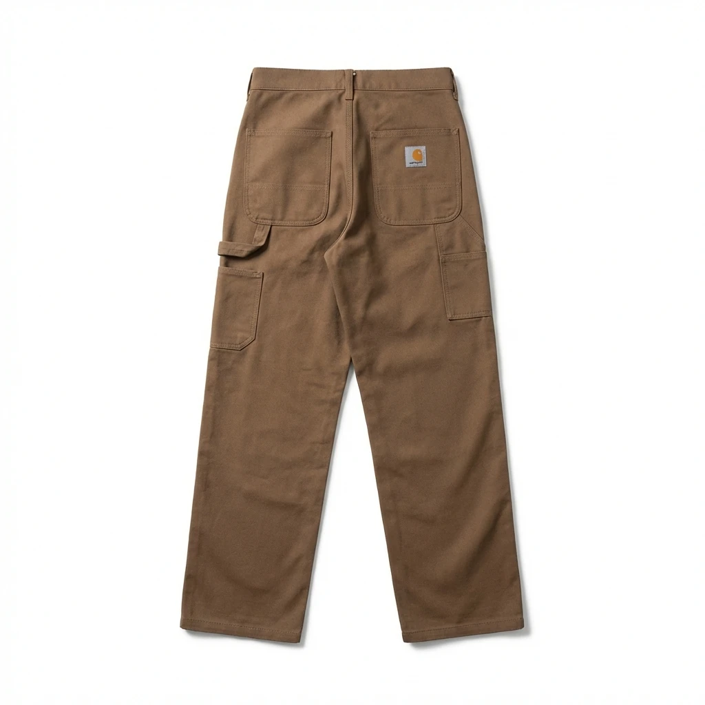 Carhartt workwear style khaki long pants