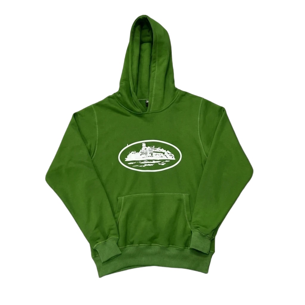 Corteiz Green Streetwear Hoodie