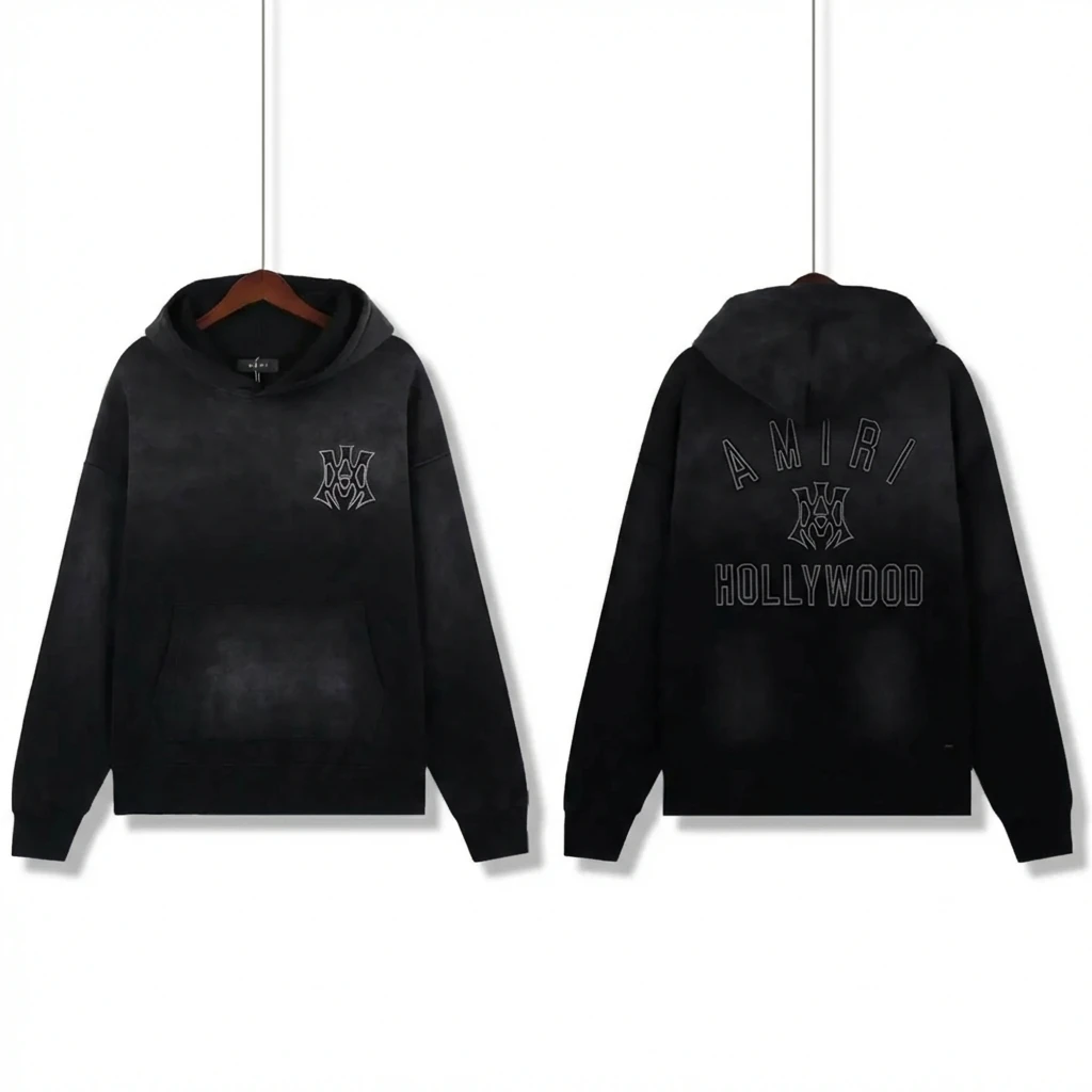 AMIRI Hollywood Collection Dark Style Hoodie