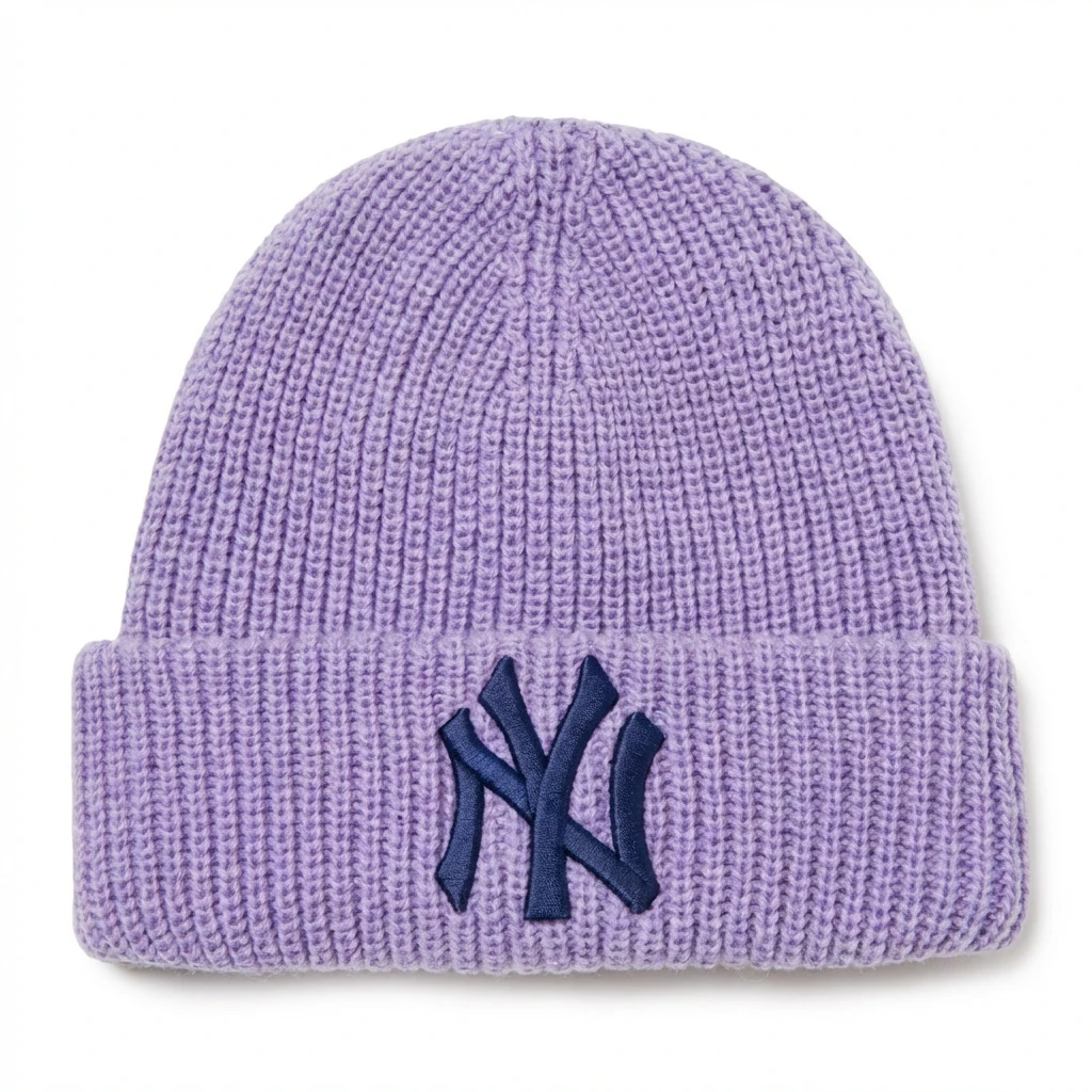 MLB Classic Style Trendy Light Purple Hat
