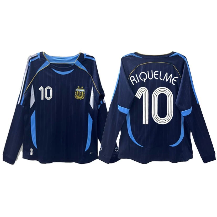 Brazil Monogram Soccer jersey Blue Brazil Football for Layered Styling