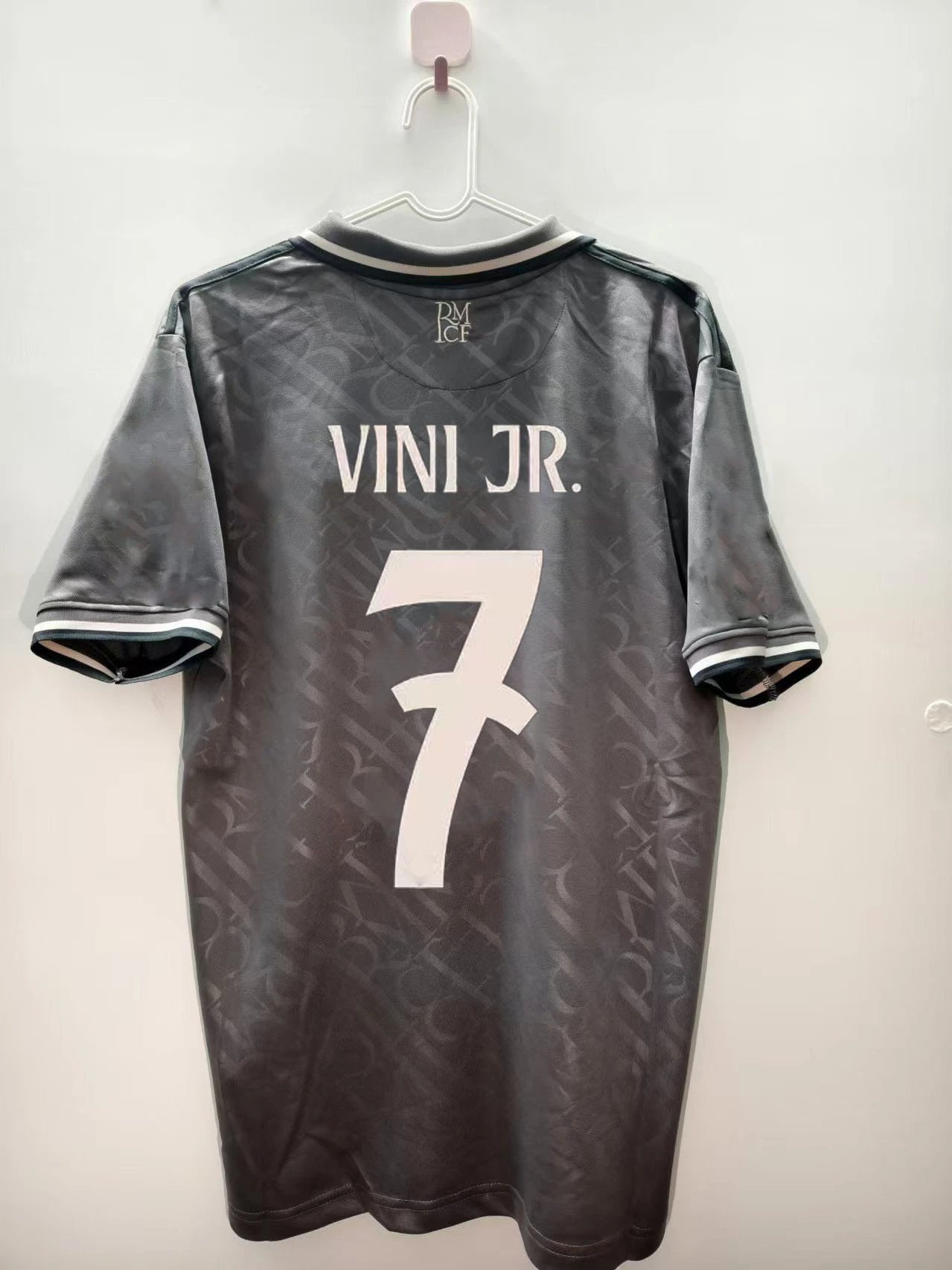 Real Madrid Gift Ready Bellingham #5 soccer jersey White Real Madrid with Fresh Pattern