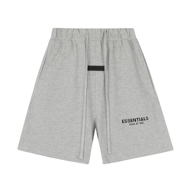 ESSENTIALS Trendy Brand Simple Style Grey Shorts