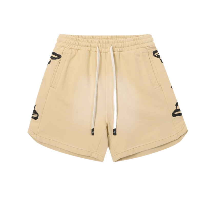 Godspeed Print Street Style Khaki Shorts