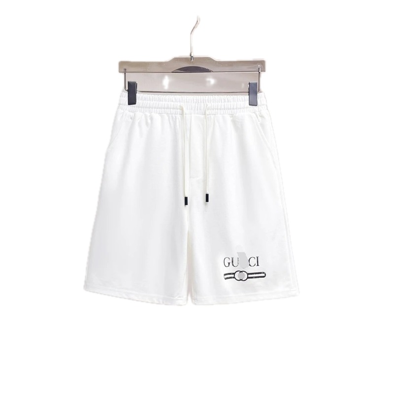 Gucci Letter Print Casual Style White Shorts