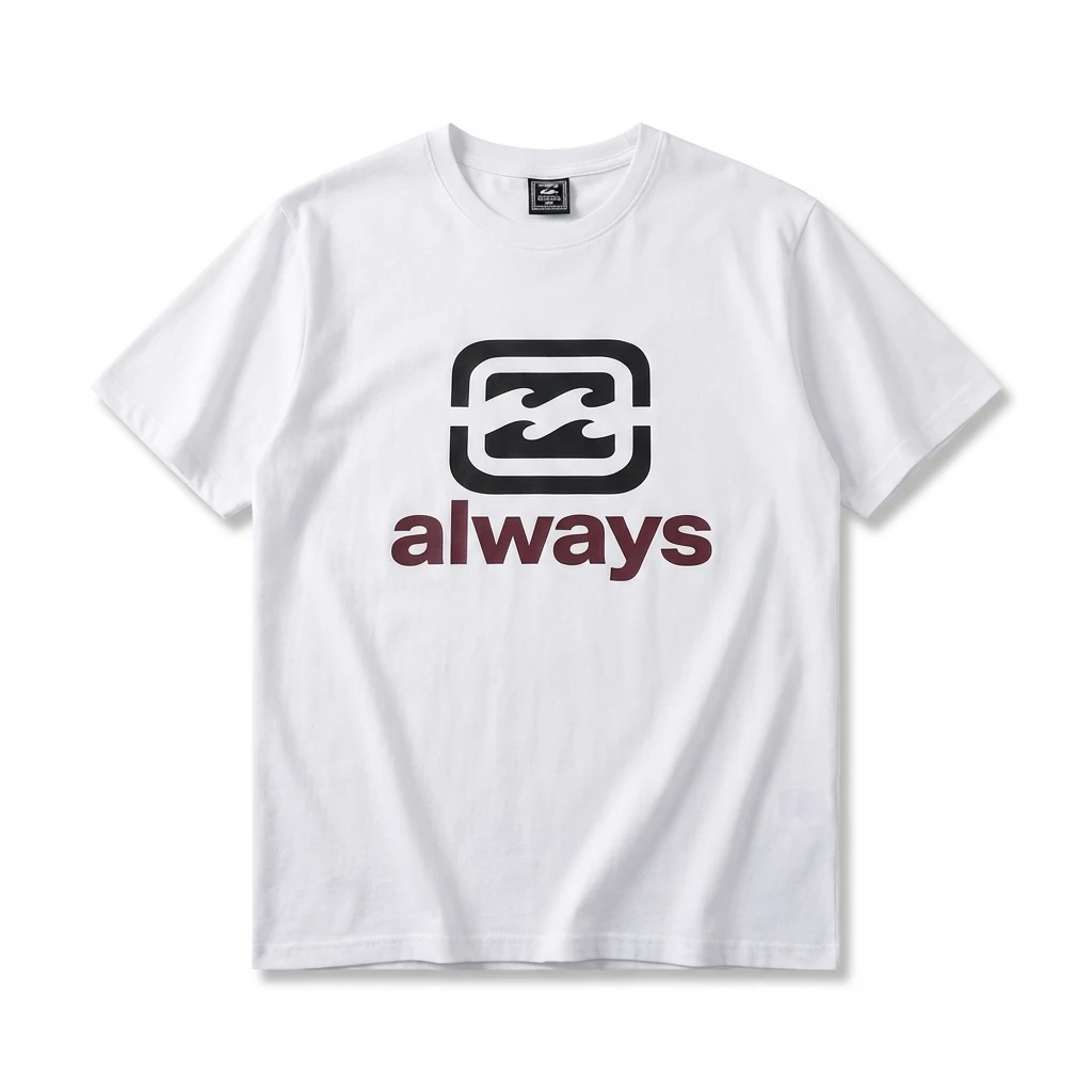 ADWYSD minimalist style white T-shirt