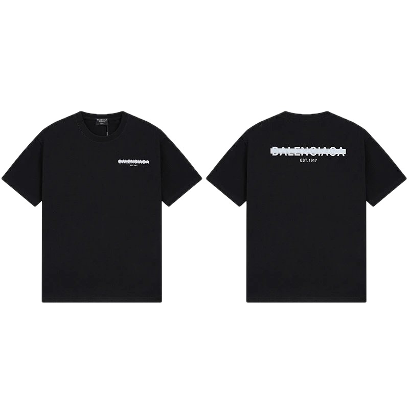 Balenciaga minimalist black T-shirt