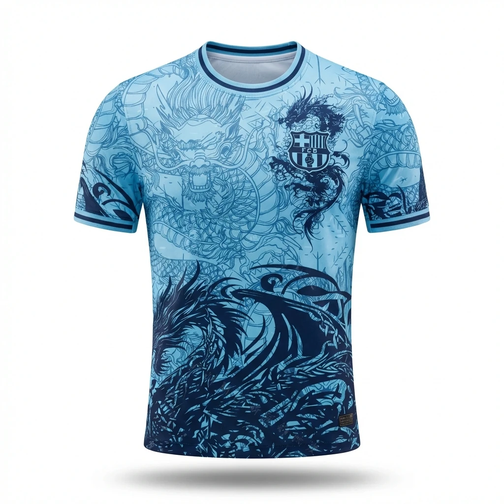 Tokyo Ghoul Barcelona Dragon Pattern Trendy Brand T-shirt