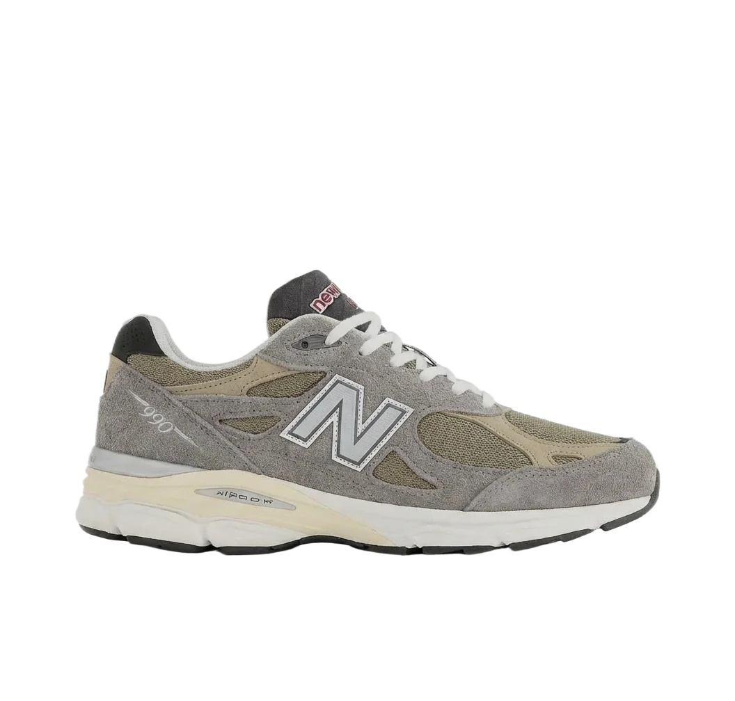 New Balance M990TG3 Retro Grey Athletic Shoes