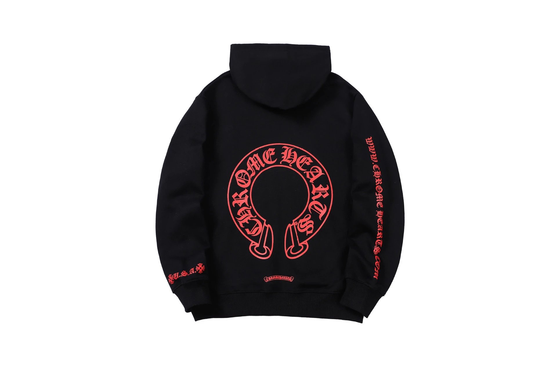 Chrome Hearts 2088-86 Black Cross Graphic Hoodie Everyday Rotation