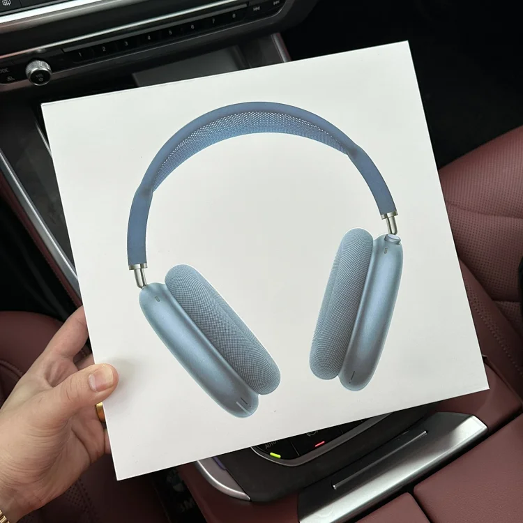 Apple AirPods Max Headphones in Sky Blue
