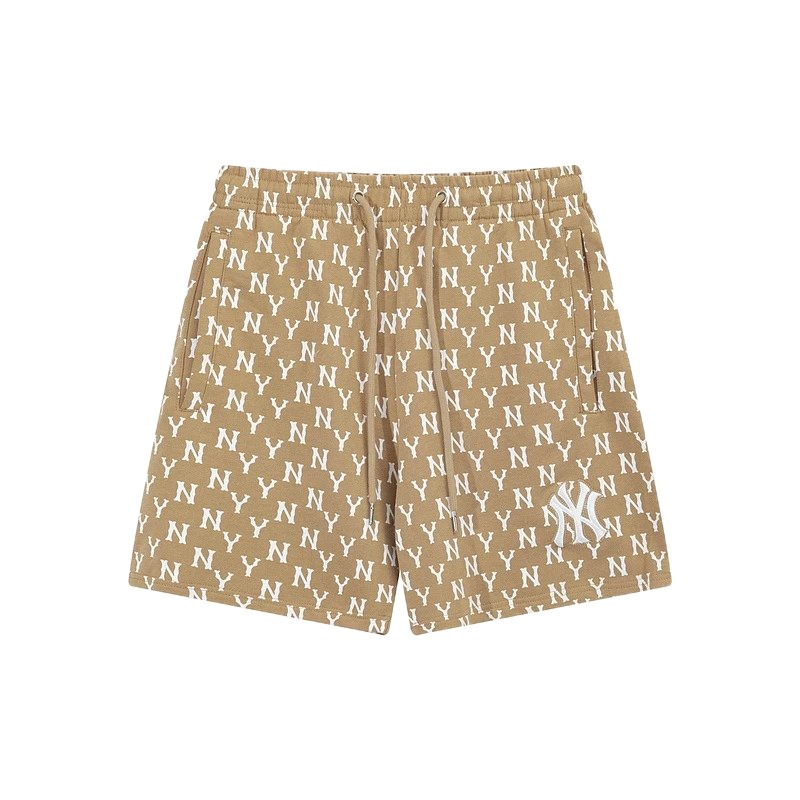 MLB Full-Printed Casual Khaki Shorts