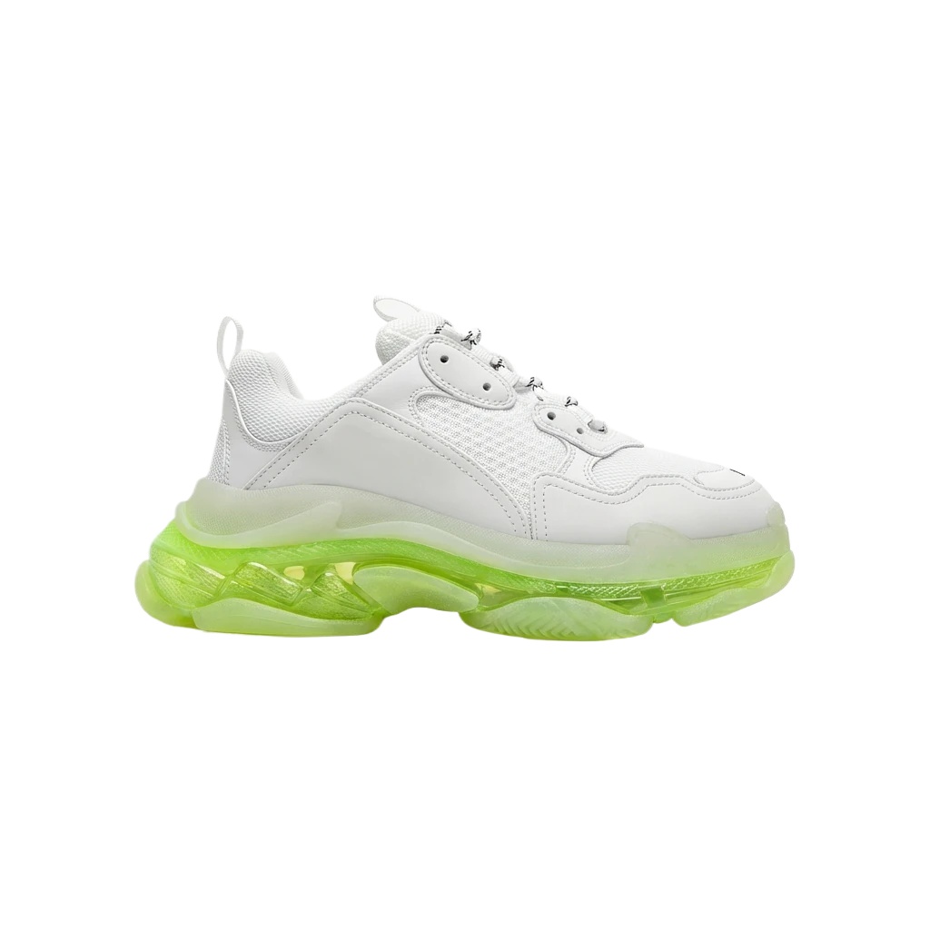Balenciaga Triple S fluorescent green
