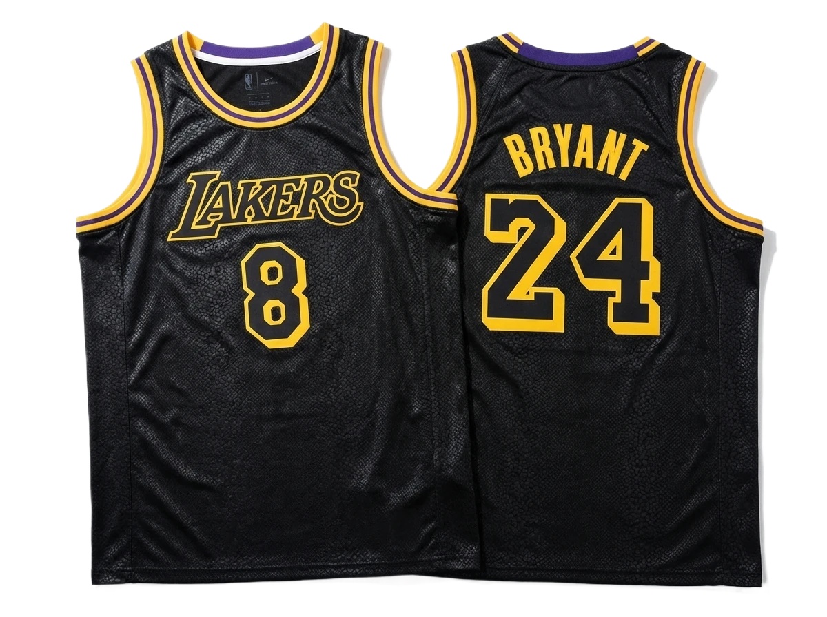 Kobe Lakers retro-style jerseys