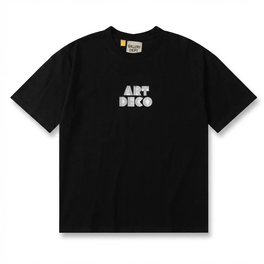 Gallery Dept. art style black T-shirt