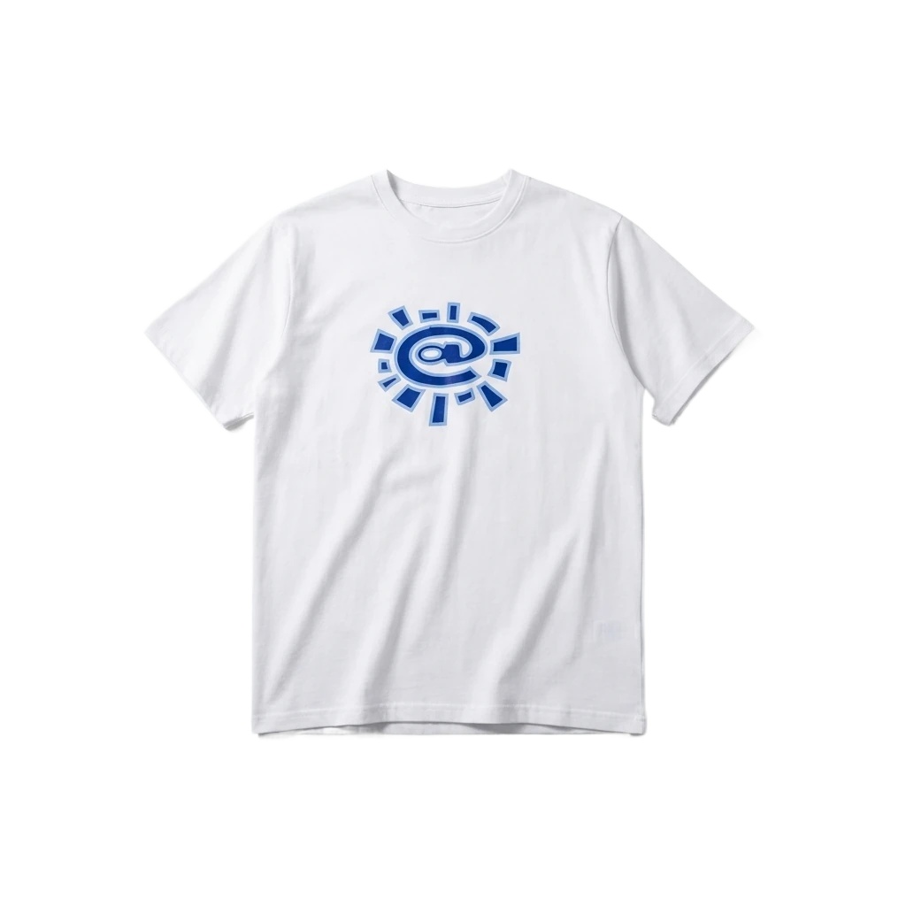 ADWYSD Sunflower Simple White T-shirt