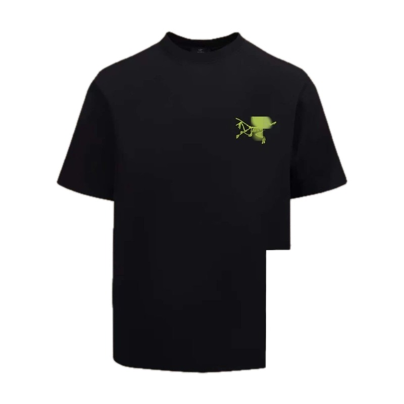 Arc'teryx Printed Techwear Style Black T-Shirt