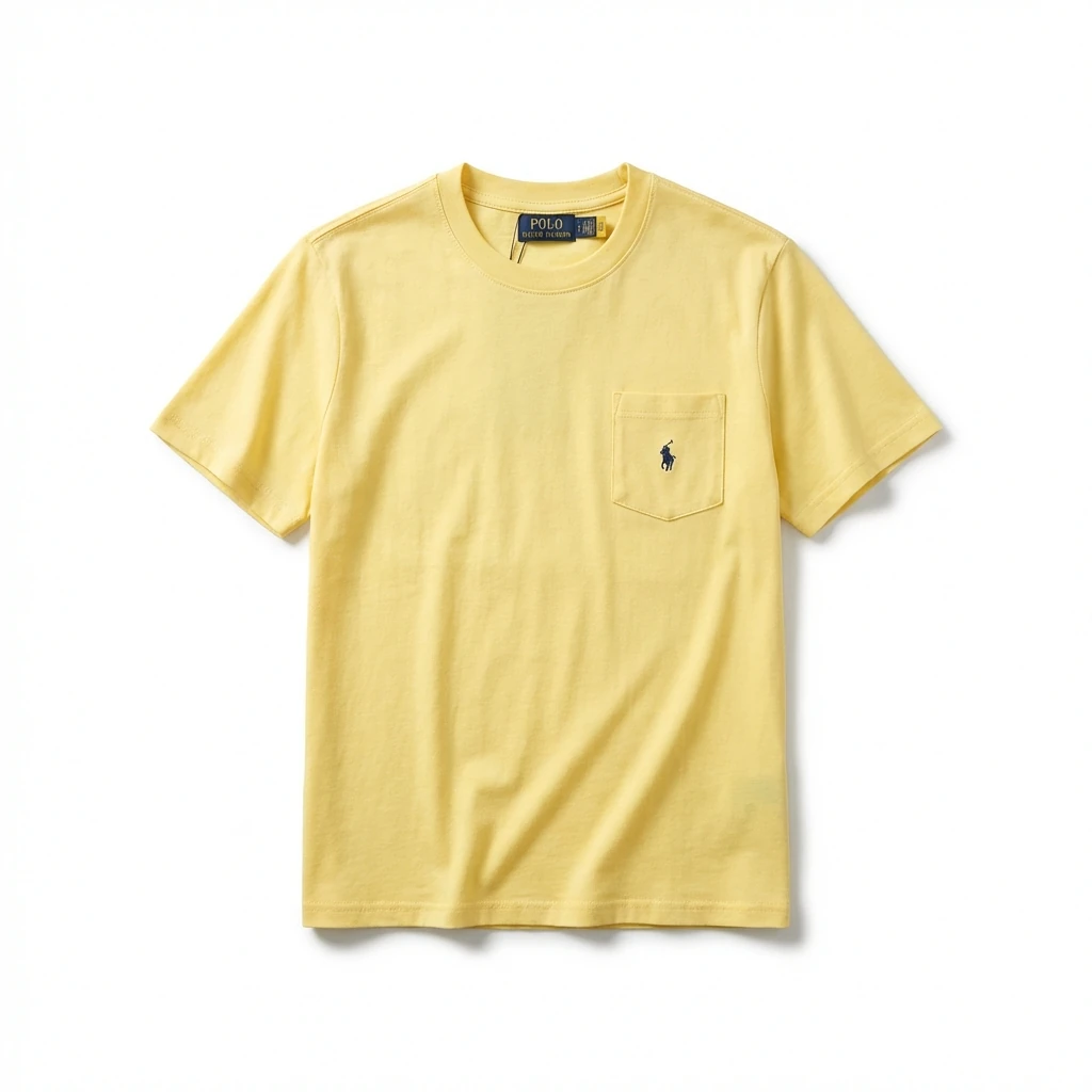 Ralph Lauren Polo-style yellow T-shirt