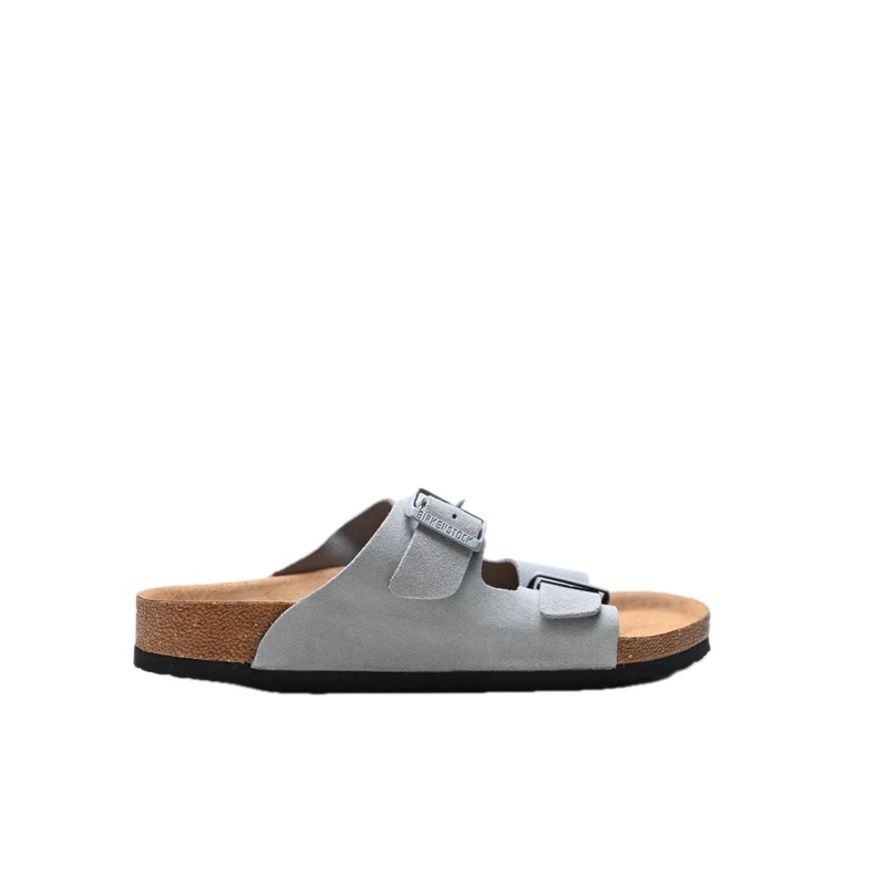 Birkenstock Arizona Casual Light Gray Slide Sandals