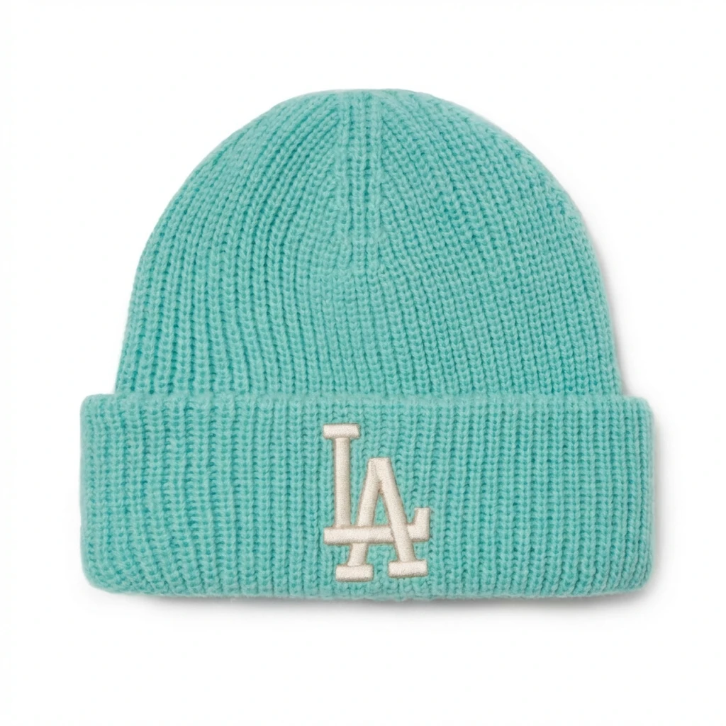 MLB LA Series Trendy Brand Style Lake Blue Hat