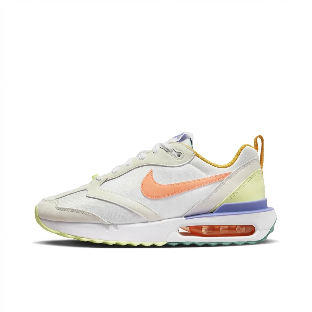 Nike retro-style colorful sports shoes