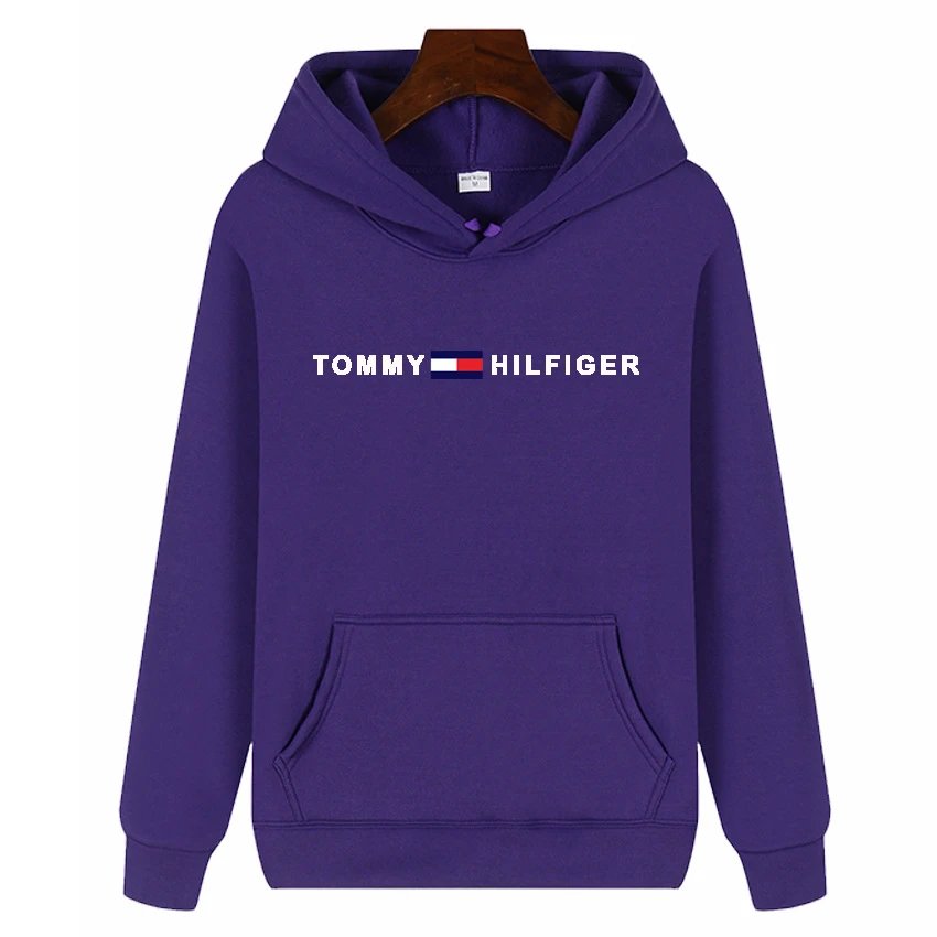 Tommy Hilfiger Travel Logo hoodie White Tommy Hilfiger with Modern Look