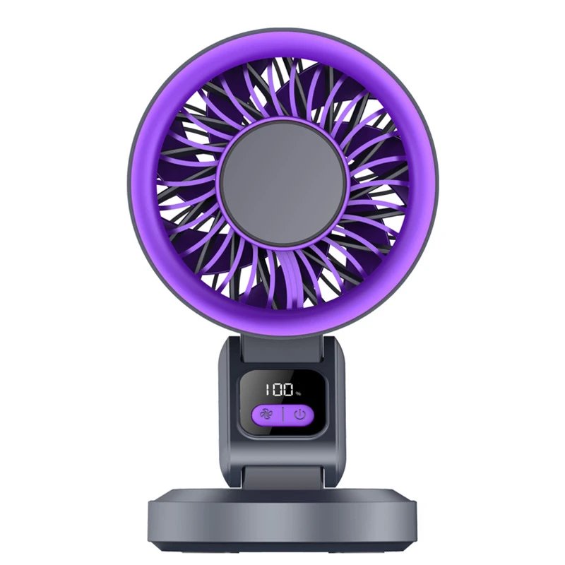 Travel Cooling Desktop Cooling Fan Gray Standard Airflow