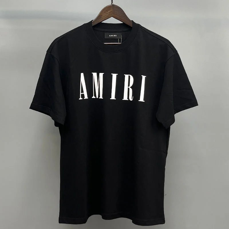 Amiri White Black Records Graphic T-Shirt Soft Neutral