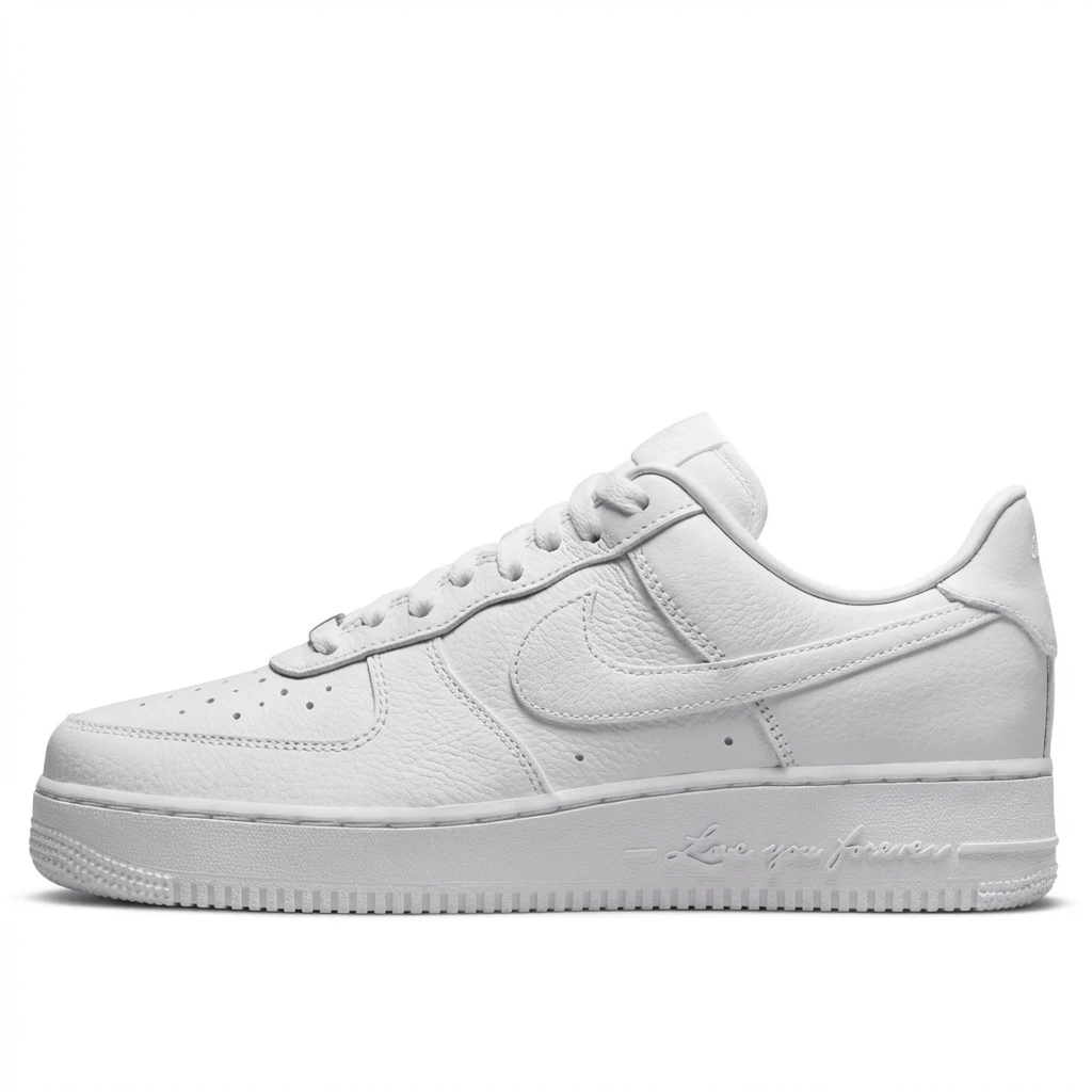 Nike Air Force 1 Simple White Shoes