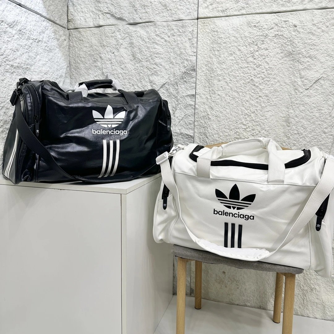 Balenciaga Duffel Bag with Black for Photo Ready Styling