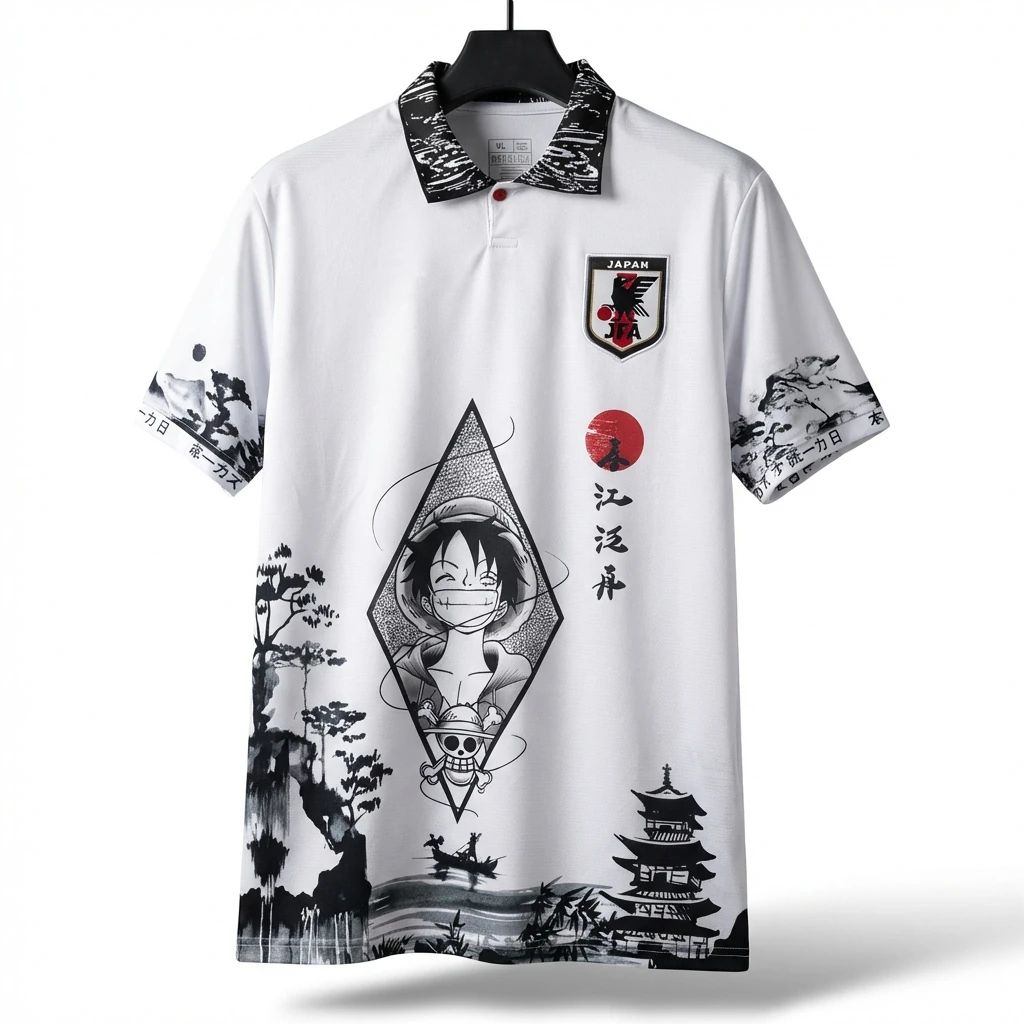 Tokyo Ghoul and Japanese-style white T-shirt