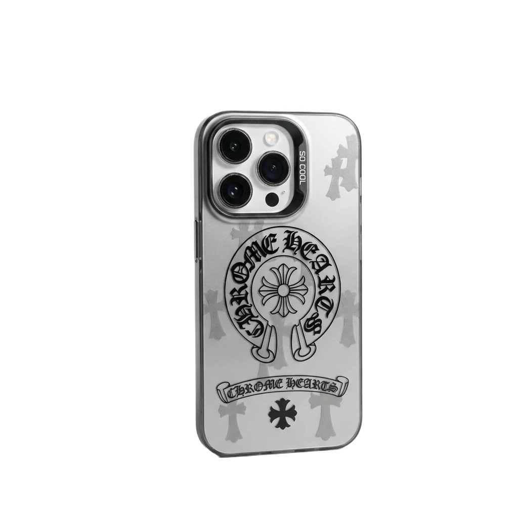 Chrome Hearts Dark Style iPhone Case