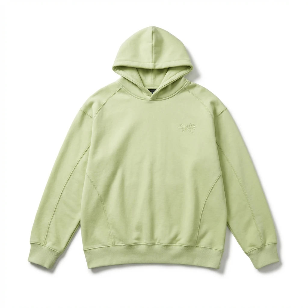 SynaWorld Hooded Minimalist Style Sweatshirt